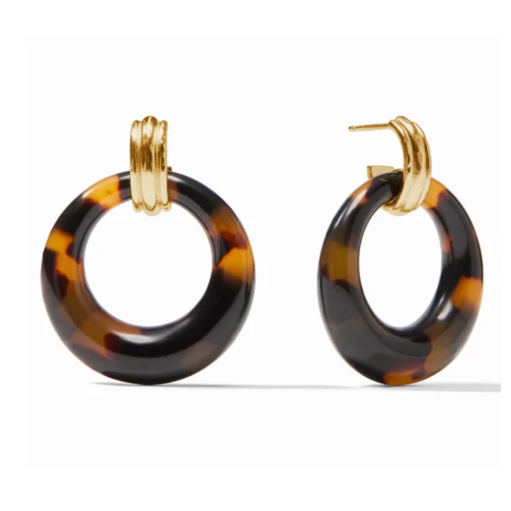 $165 Julie Vos Madison Door Knocker Earring